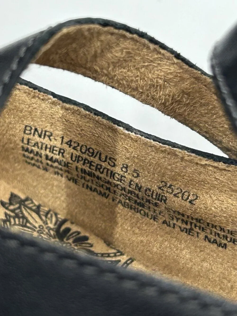 NEW Taos Banter Flats Leather Double Mary Jane Strap Black Women 8.5 MSRP $165